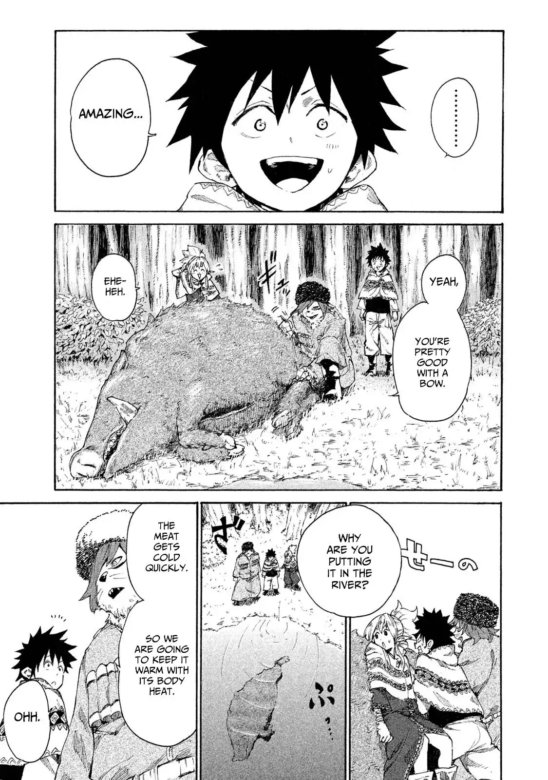 Mazumeshi Elf to Yuboku gurashi Chapter 7 4